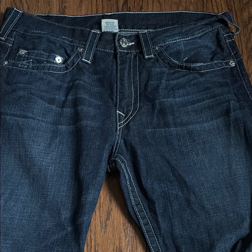3 Pairs True Religion Straight Jeans - Picture 7 of 8